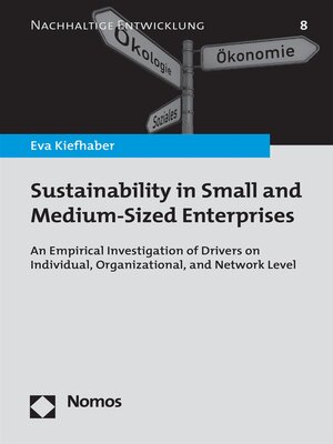 cover image of Sustainability in Small and Medium-Sized Enterprises